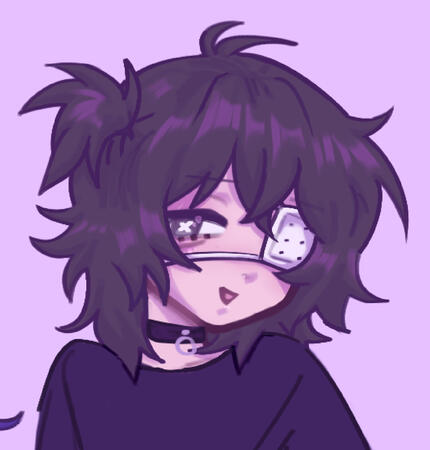 bust, flat colors